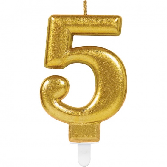 Amscan Bougie D Anniversaire 5 Ans Or 8 Cm Internet Home Garden Amscan Bougie D Anniversaire 5 Ans Or 8 Cm Internet Home Garden